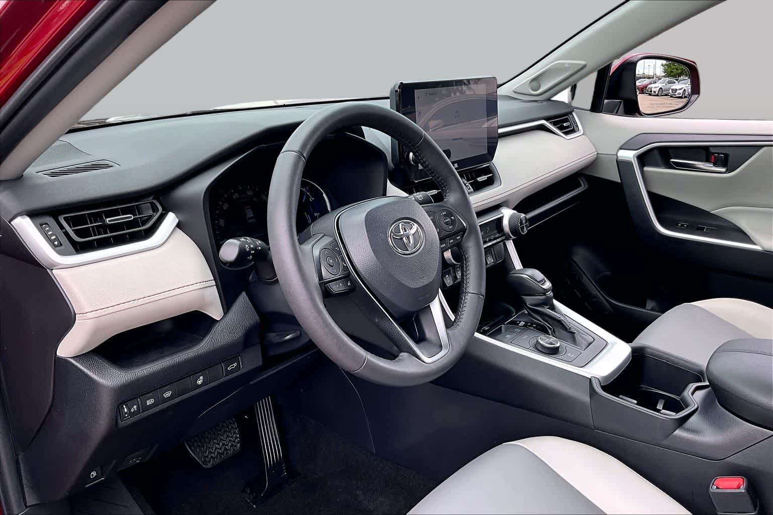 2024 Toyota RAV4 Hybrid XLE Premium Ruby Flare Pearl at AutoNation Toyota Gulf Fwy