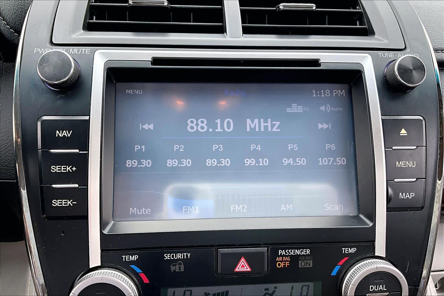 2012 Toyota Camry XLE Magnetic Gray Metallic at Group 1 Toyota Southwest