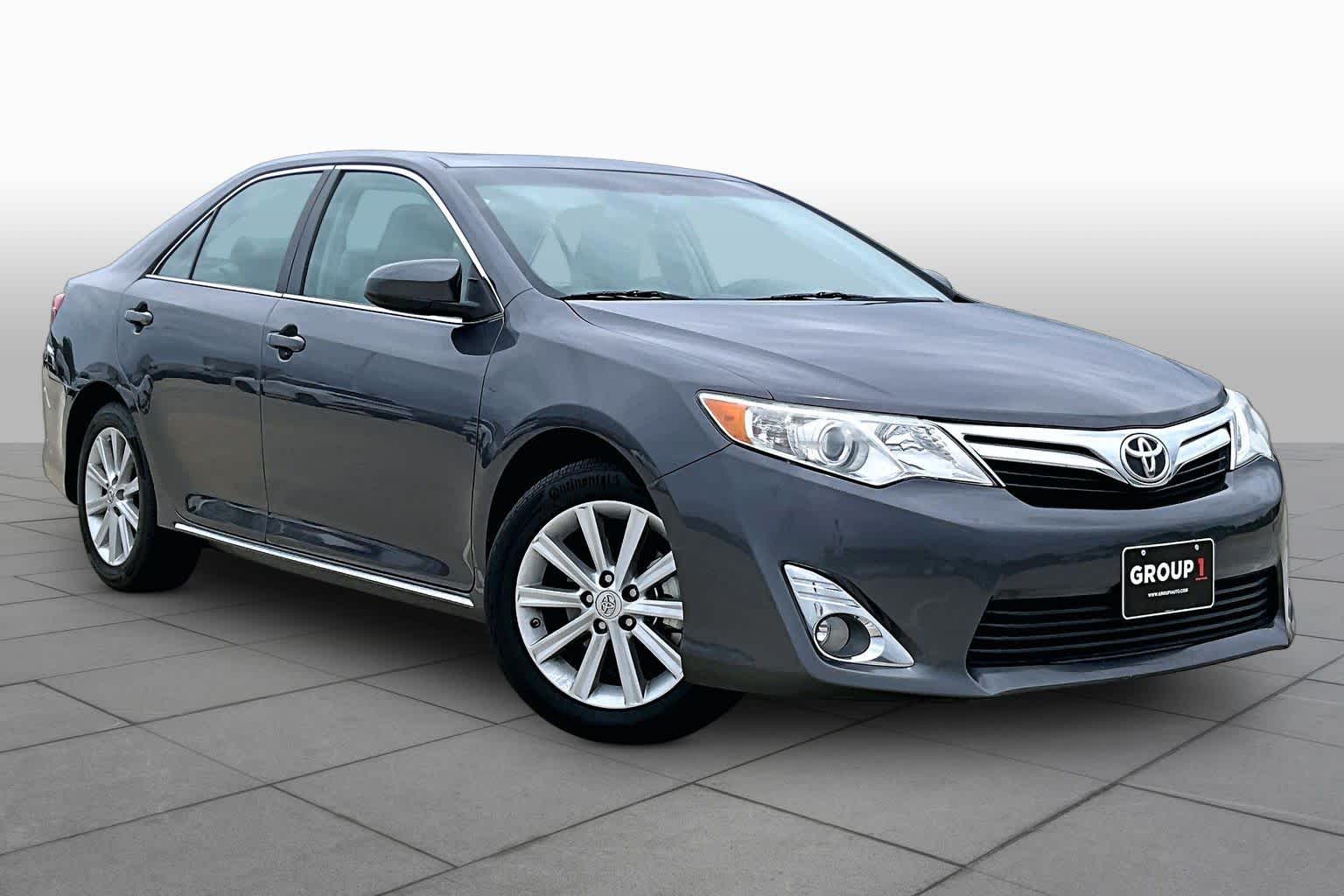2012 Toyota Camry XLE Magnetic Gray Metallic at Group 1 Toyota Southwest