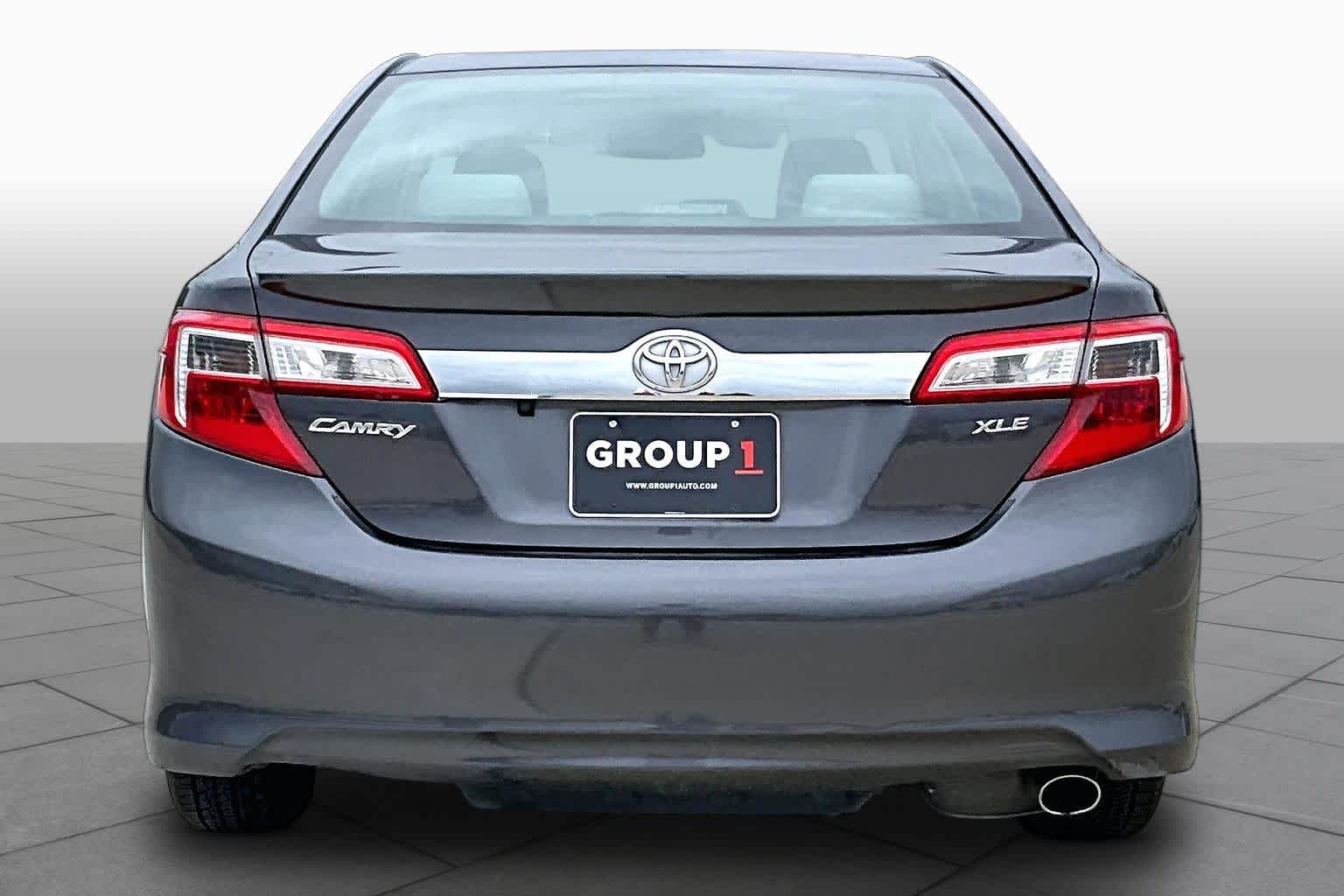 2012 Toyota Camry XLE Magnetic Gray Metallic at Group 1 Toyota Southwest