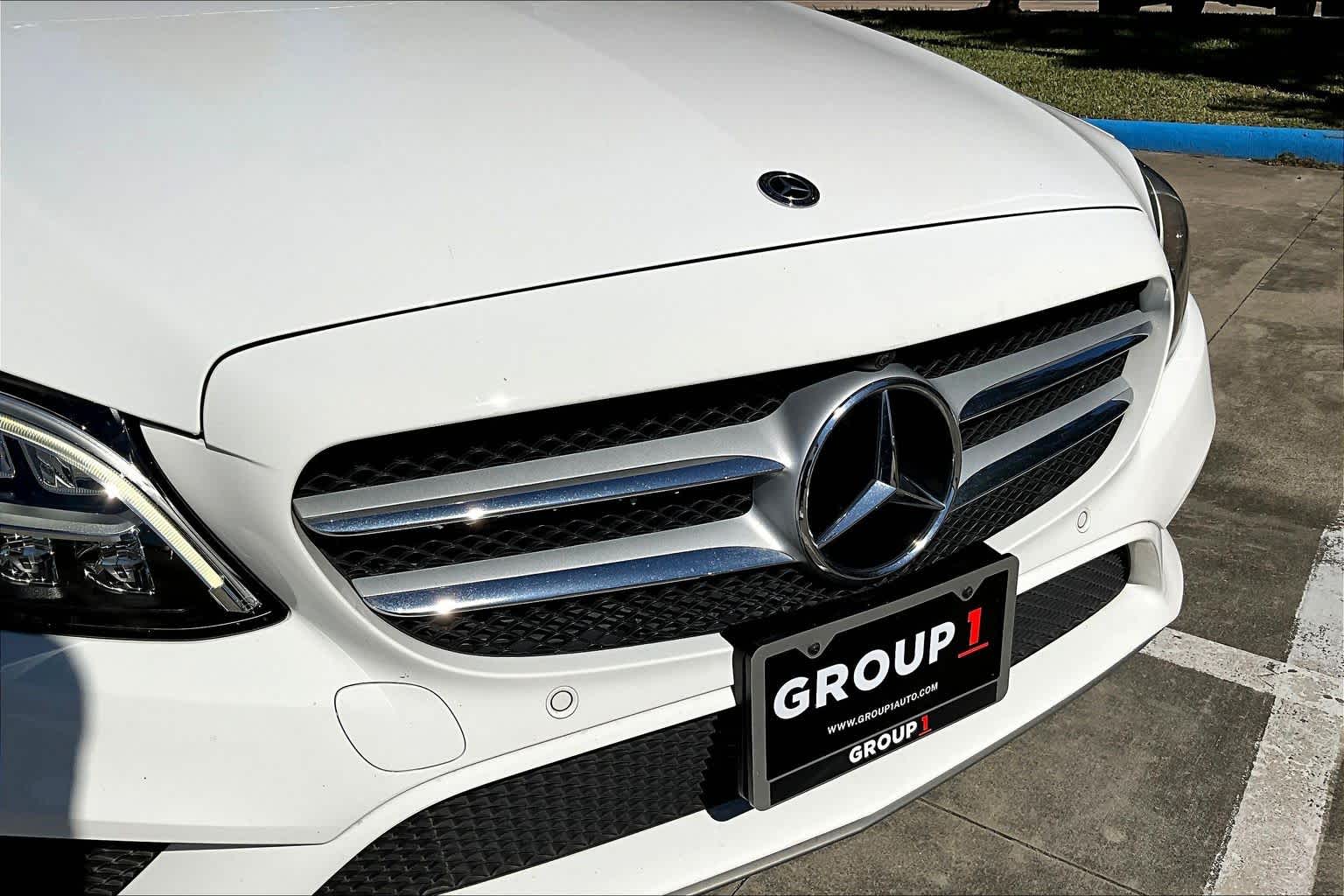 2019 Mercedes-Benz C-Class C 300 Polar White at HGreg Houston