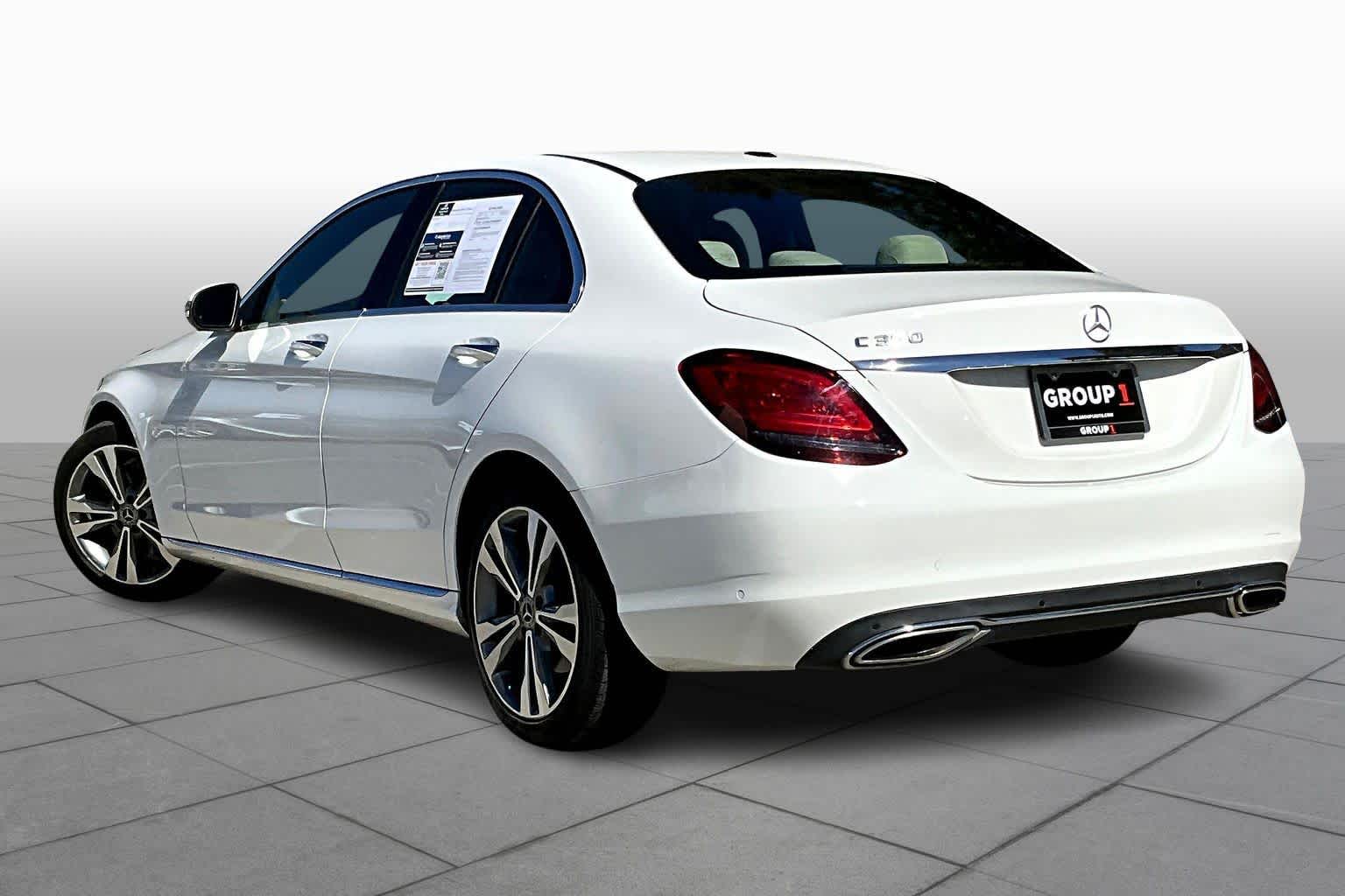 2019 Mercedes-Benz C-Class C 300 Polar White at HGreg Houston