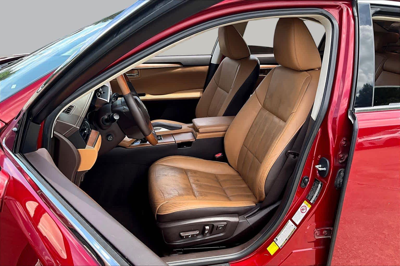 2016 Lexus ES 350  Matador Red Mica at Group 1 Toyota Southwest
