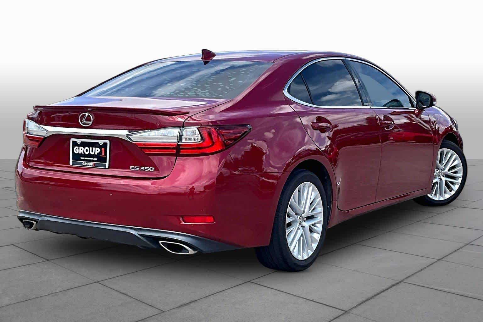 2016 Lexus ES 350  Matador Red Mica at Group 1 Toyota Southwest