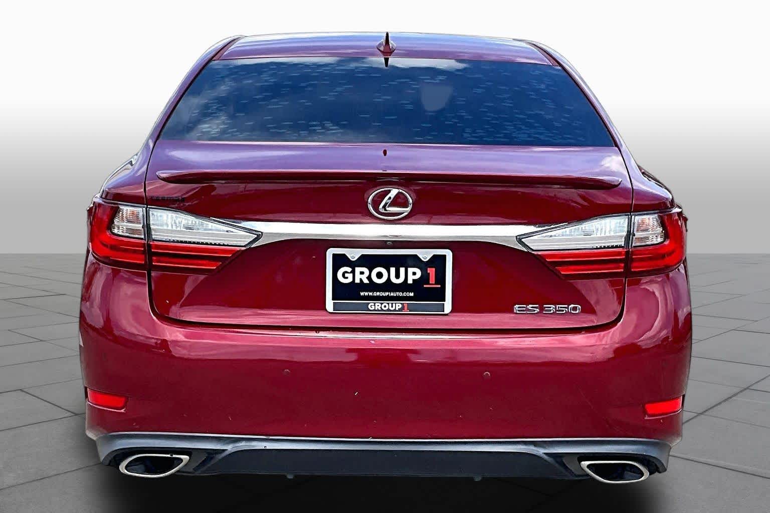 2016 Lexus ES 350  Matador Red Mica at Group 1 Toyota Southwest