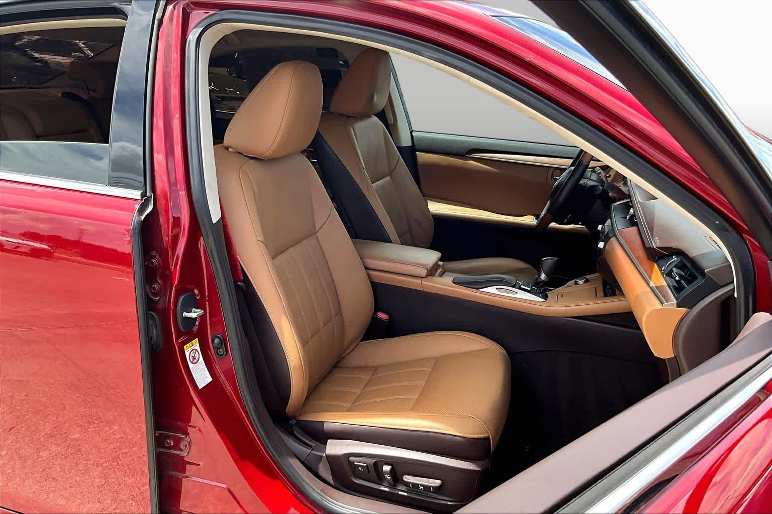 2016 Lexus ES 350  Matador Red Mica at Group 1 Toyota Southwest