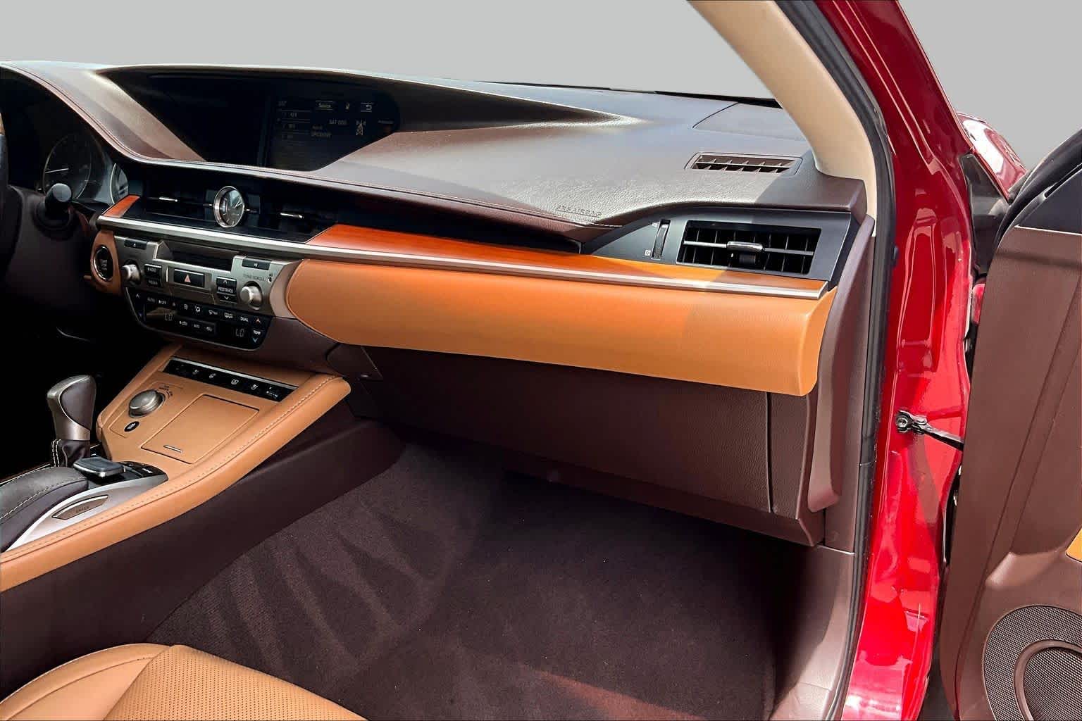 2016 Lexus ES 350  Matador Red Mica at Group 1 Toyota Southwest