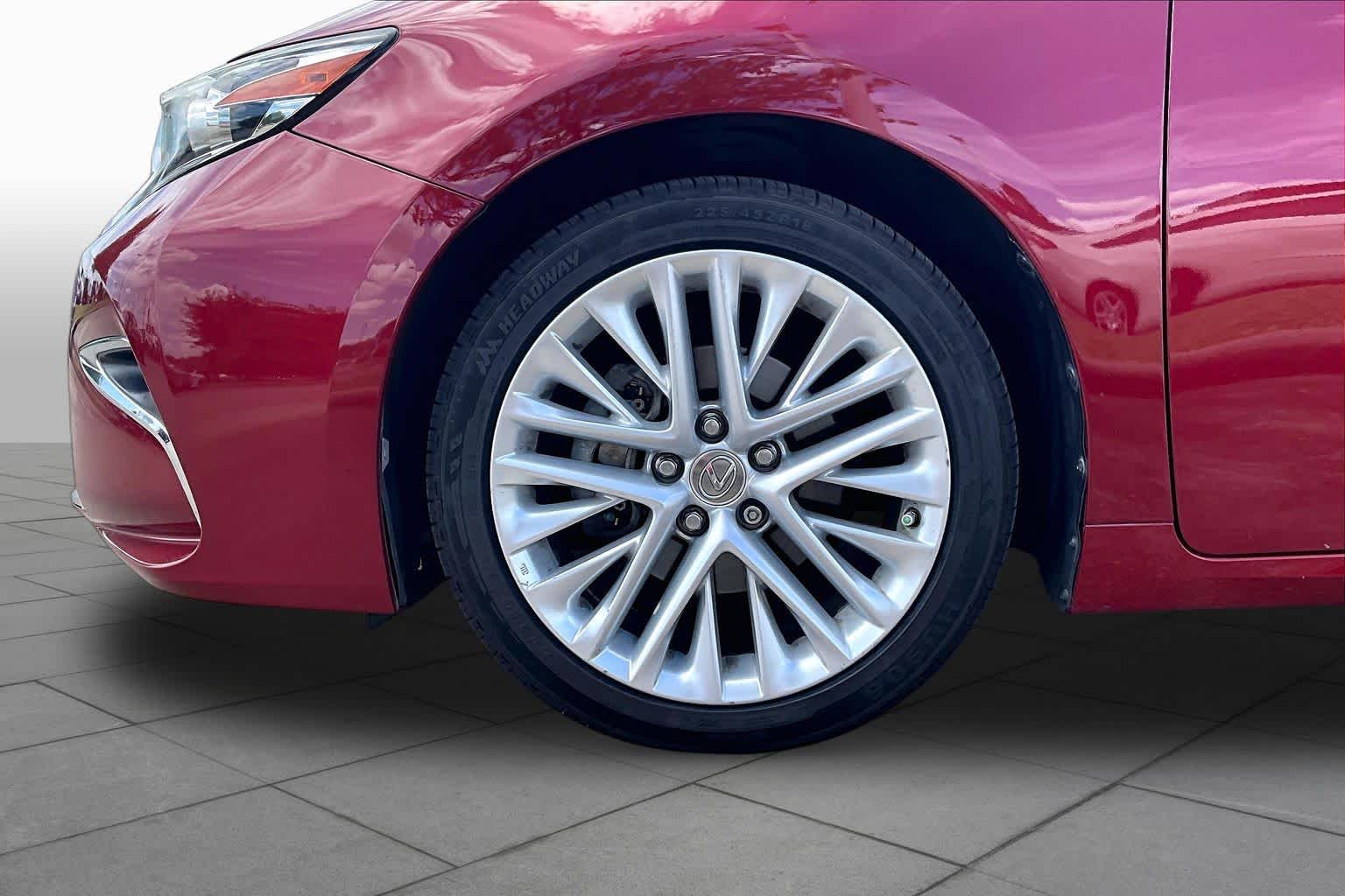 2016 Lexus ES 350  Matador Red Mica at Group 1 Toyota Southwest