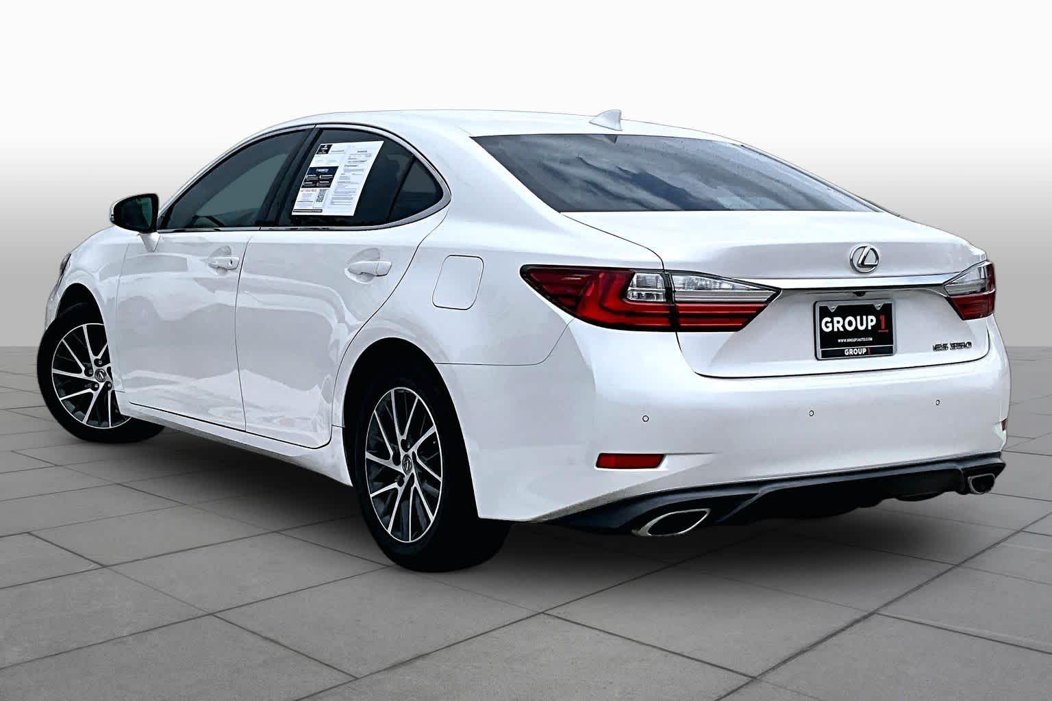 2018 Lexus ES 350  Eminent White Pearl at Lexus of Clear Lake