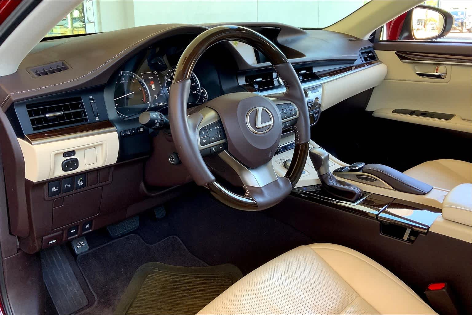 2018 Lexus ES 350  Matador Red Mica at Lexus of Clear Lake