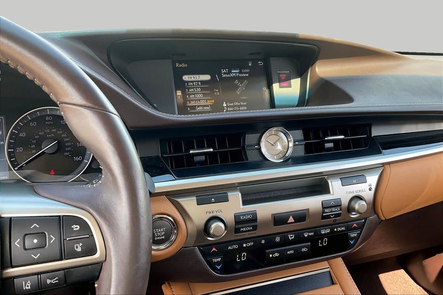 2018 Lexus ES 350  Atomic Silver at Group 1 Toyota Southwest