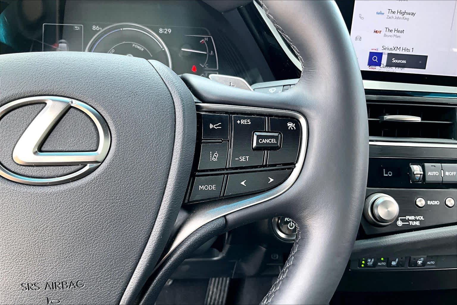 2025 Lexus ES 300h  Eminent White Pearl at Lexus of Clear Lake