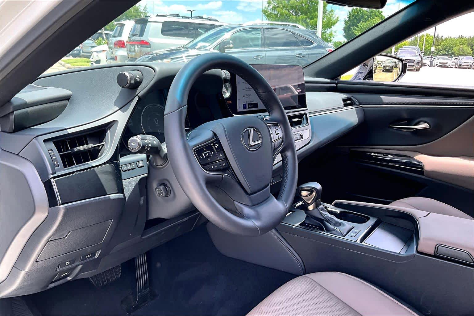 2025 Lexus ES 300h  Eminent White Pearl at Lexus of Clear Lake