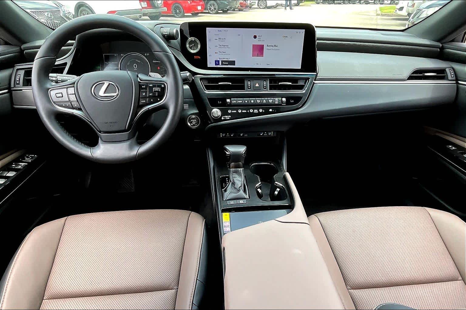 2025 Lexus ES 300h  Eminent White Pearl at Lexus of Clear Lake