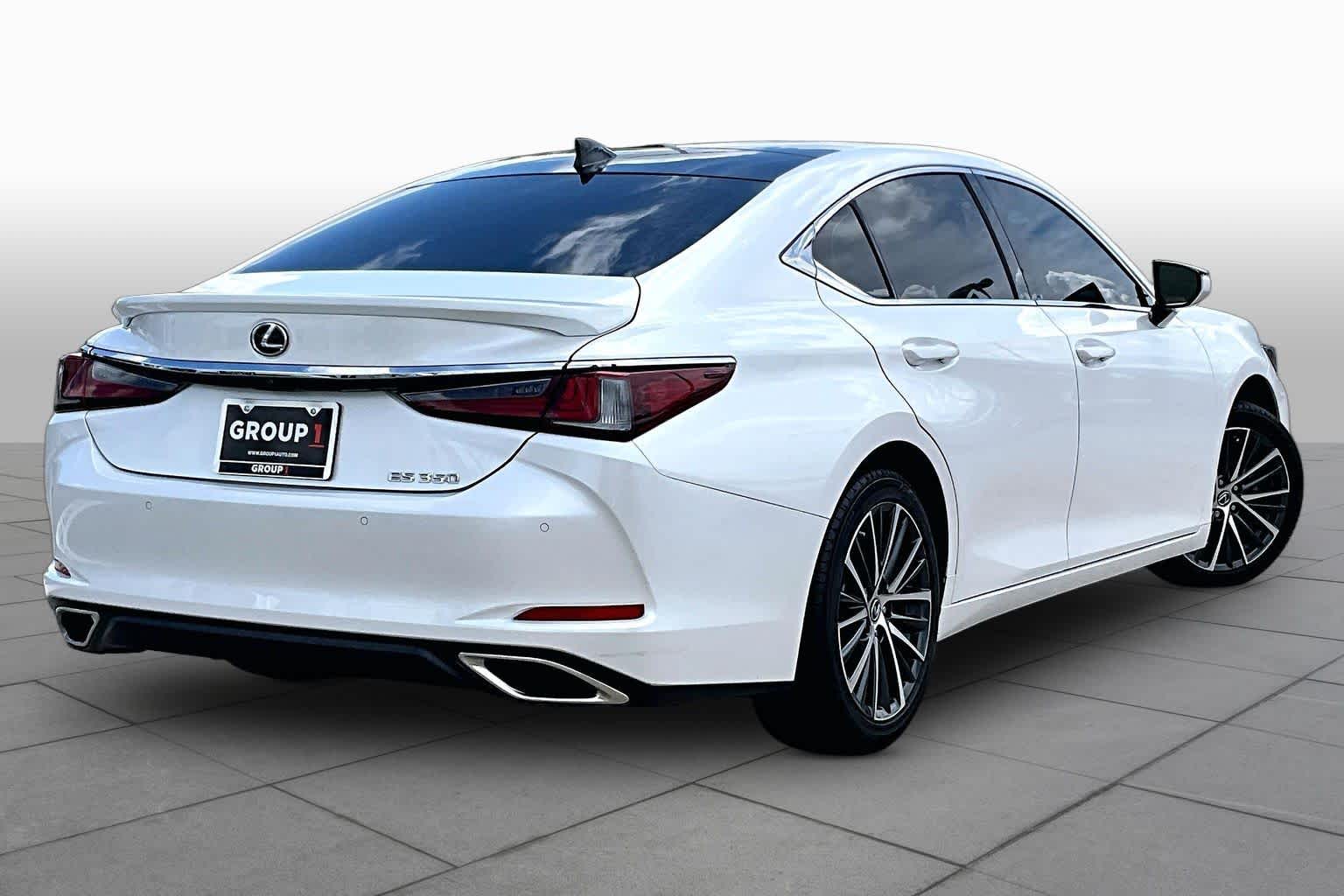 2023 Lexus ES 350  Eminent White Pearl at Group 1 Toyota Southwest