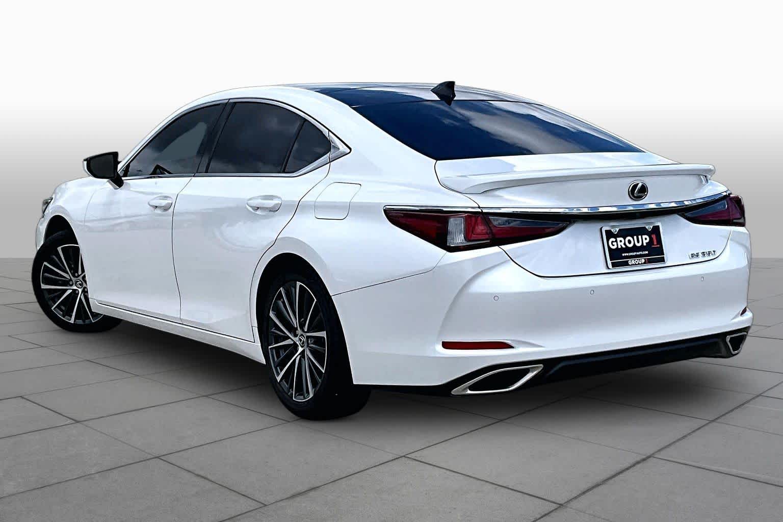 2023 Lexus ES 350  Eminent White Pearl at Group 1 Toyota Southwest