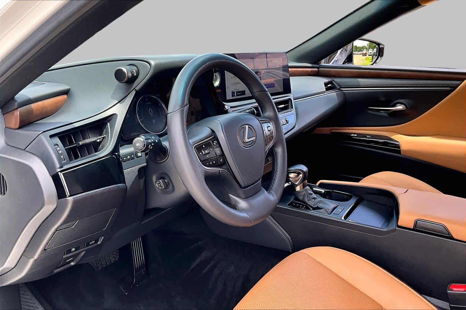 2023 Lexus ES 350  Eminent White Pearl at Group 1 Toyota Southwest