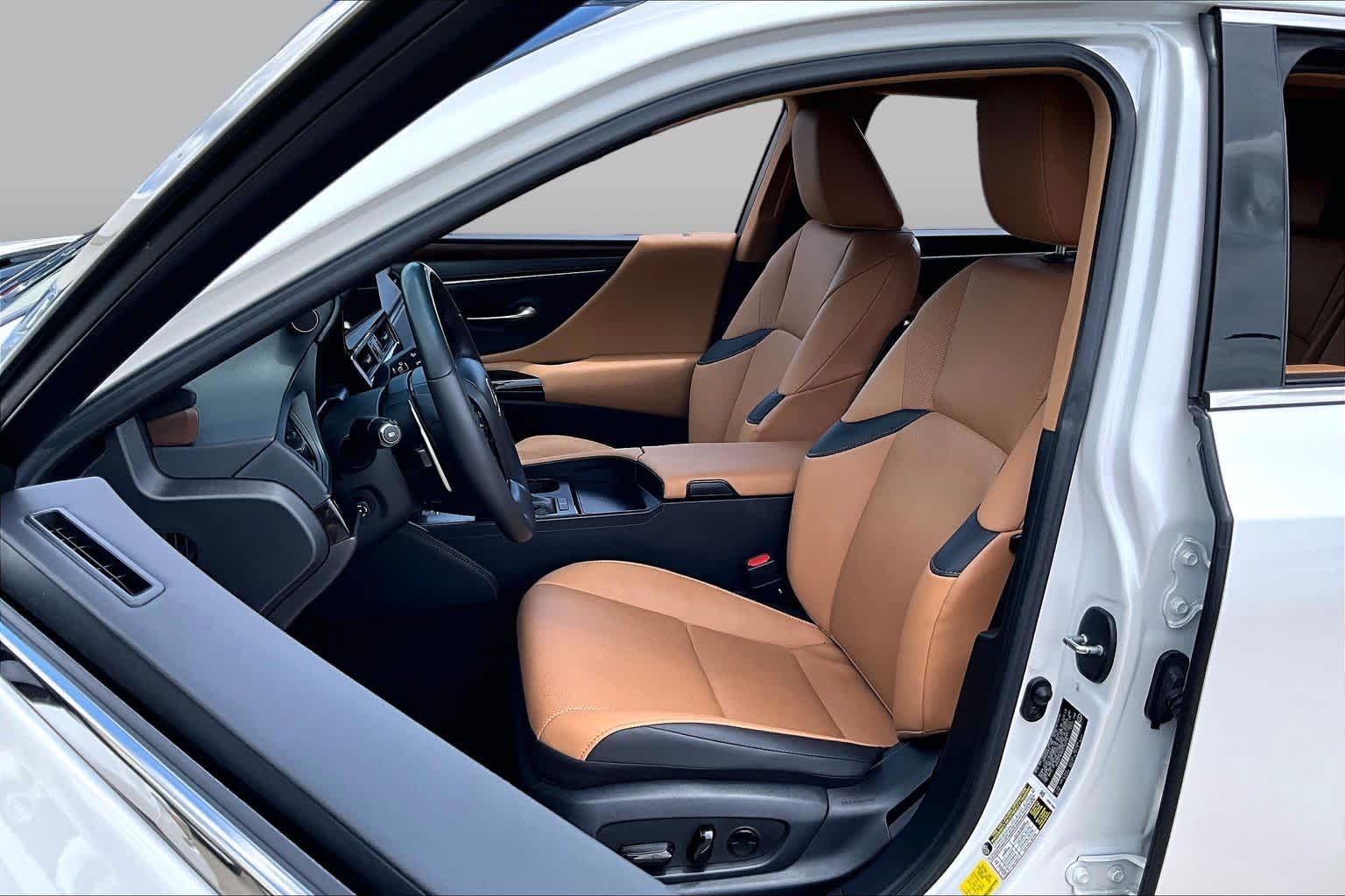 2023 Lexus ES 350  Eminent White Pearl at Group 1 Toyota Southwest