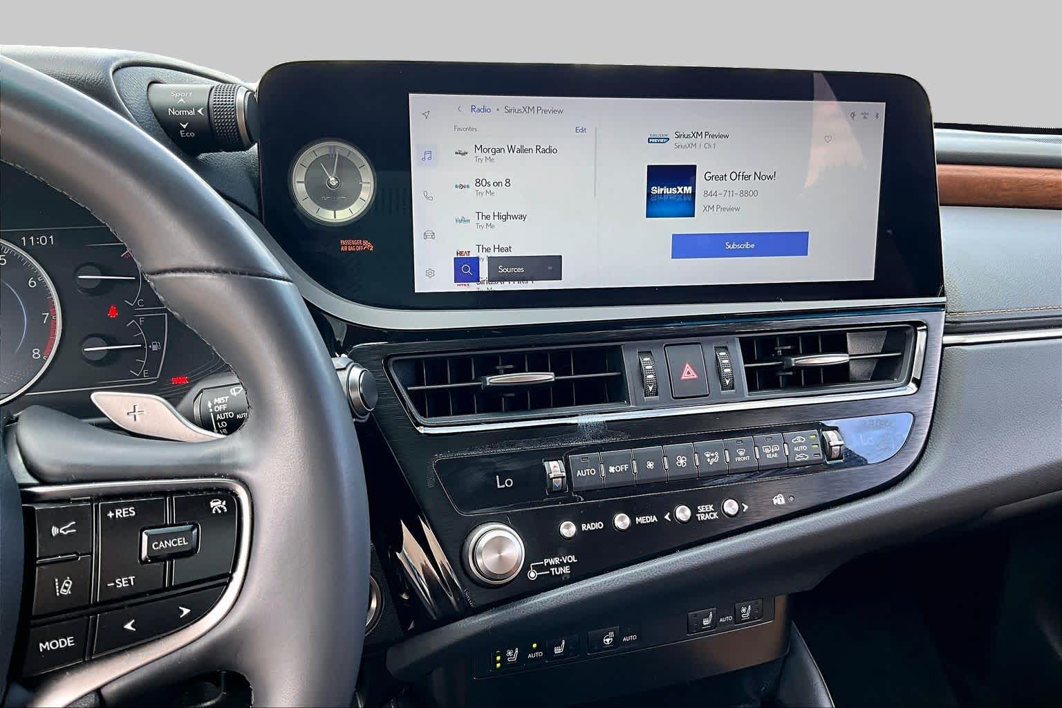 2023 Lexus ES 350  Eminent White Pearl at Group 1 Toyota Southwest