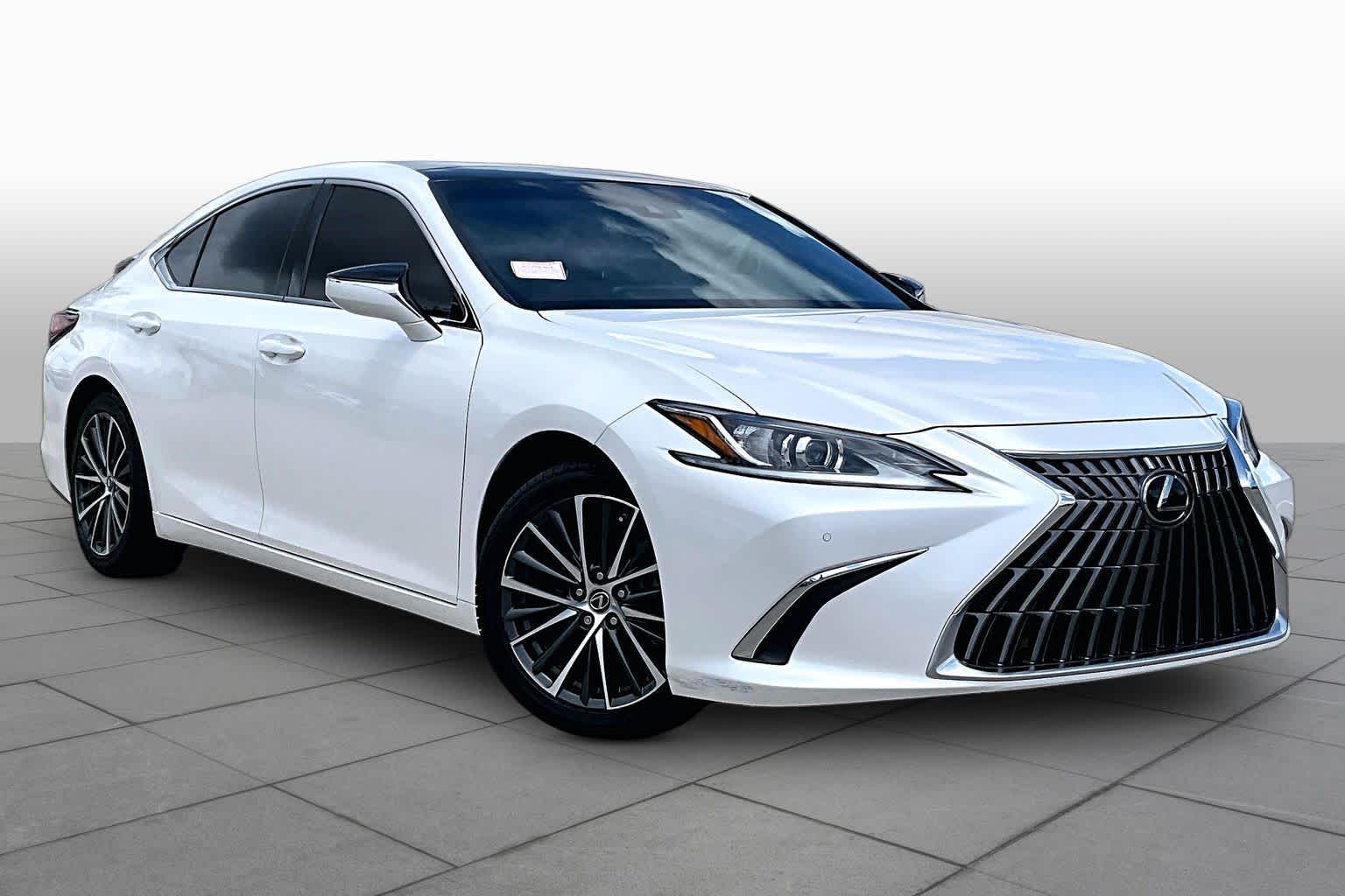 2023 Lexus ES 350  Eminent White Pearl at Group 1 Toyota Southwest