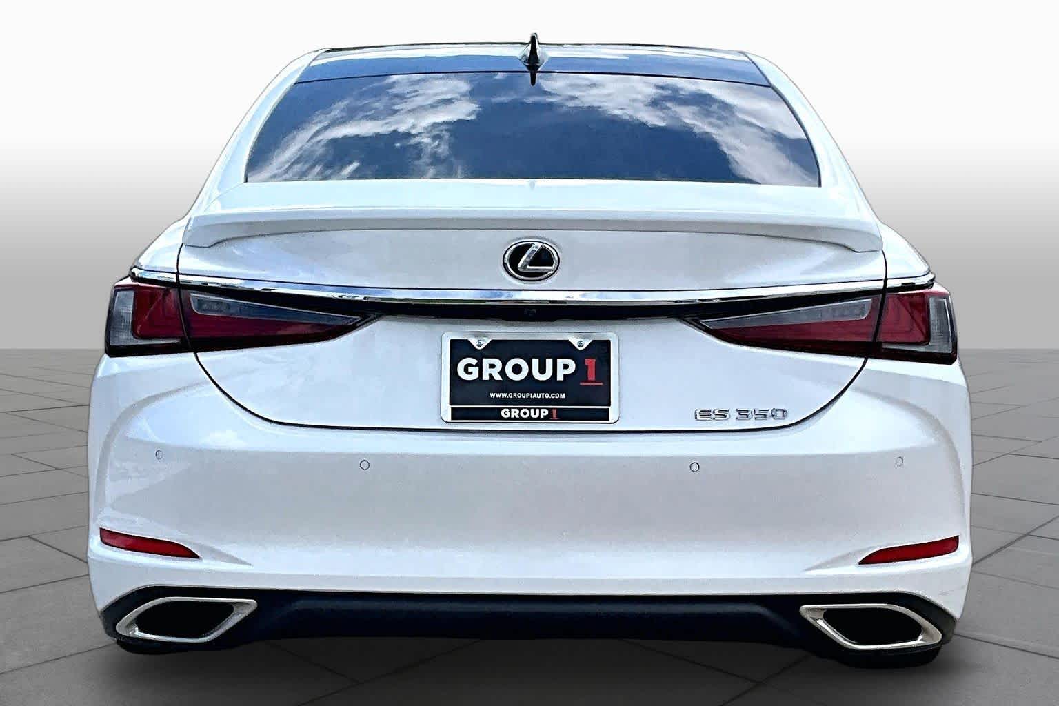 2023 Lexus ES 350  Eminent White Pearl at Group 1 Toyota Southwest