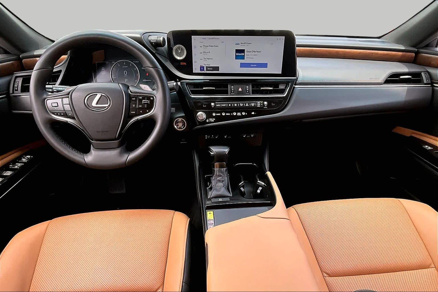 2023 Lexus ES 350  Eminent White Pearl at Group 1 Toyota Southwest