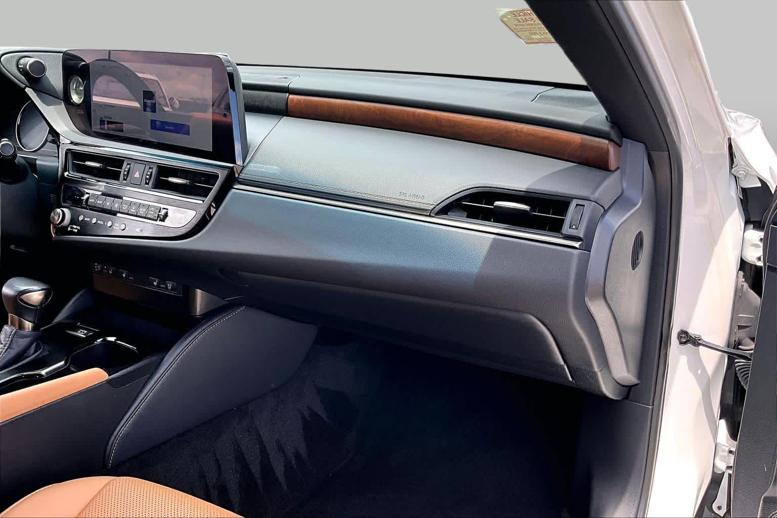 2023 Lexus ES 350  Eminent White Pearl at Group 1 Toyota Southwest