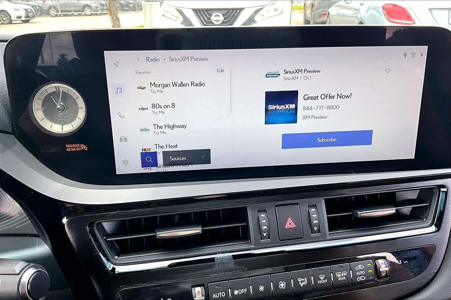 2023 Lexus ES 350  Eminent White Pearl at Group 1 Toyota Southwest