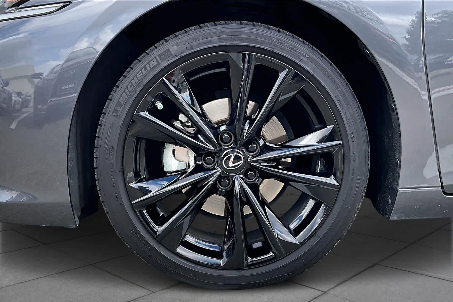 2022 Lexus ES F SPORT  Cloudburst Gray at Lexus of Clear Lake