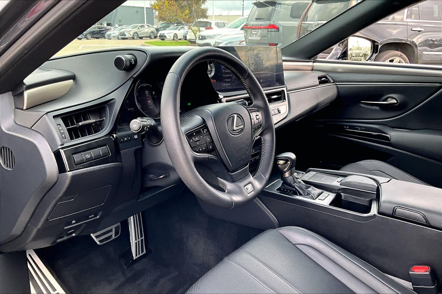 2022 Lexus ES F SPORT  Cloudburst Gray at Lexus of Clear Lake