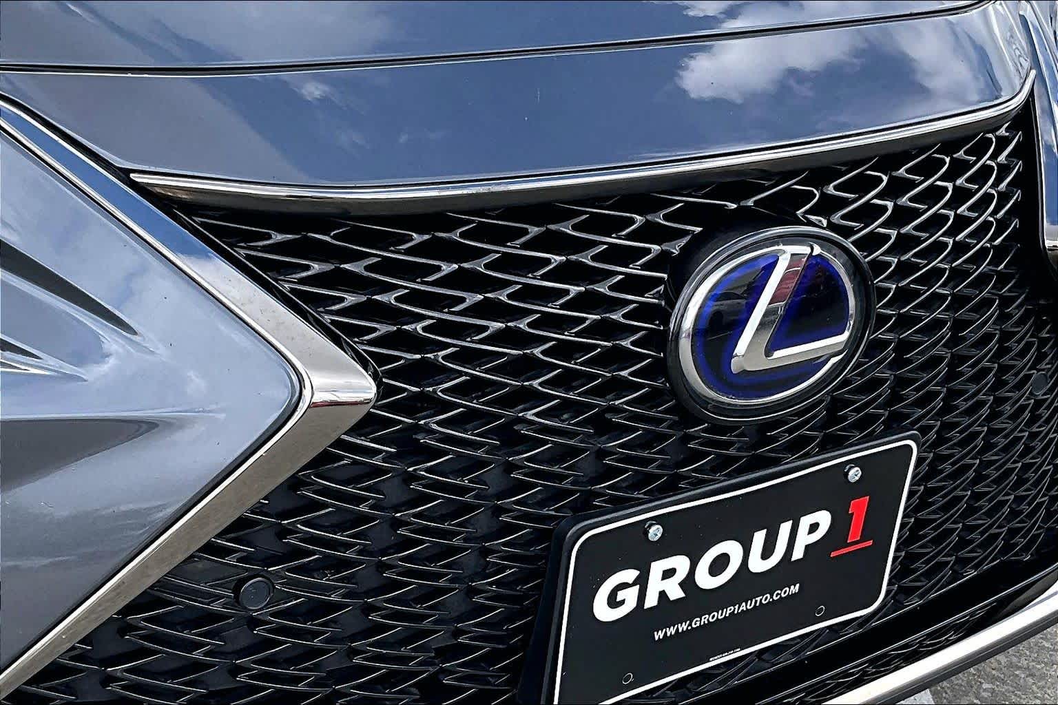 2022 Lexus ES F SPORT  Cloudburst Gray at Lexus of Clear Lake