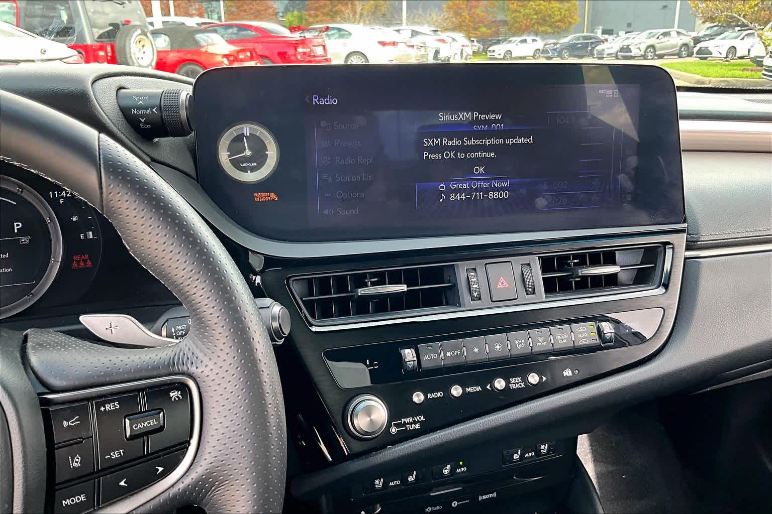 2022 Lexus ES F SPORT  Cloudburst Gray at Lexus of Clear Lake