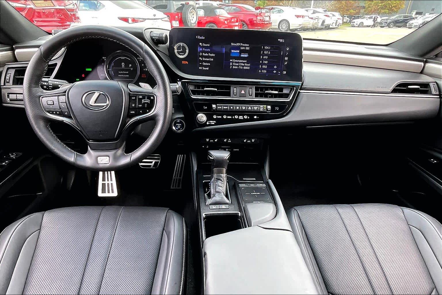 2022 Lexus ES F SPORT  Cloudburst Gray at Lexus of Clear Lake