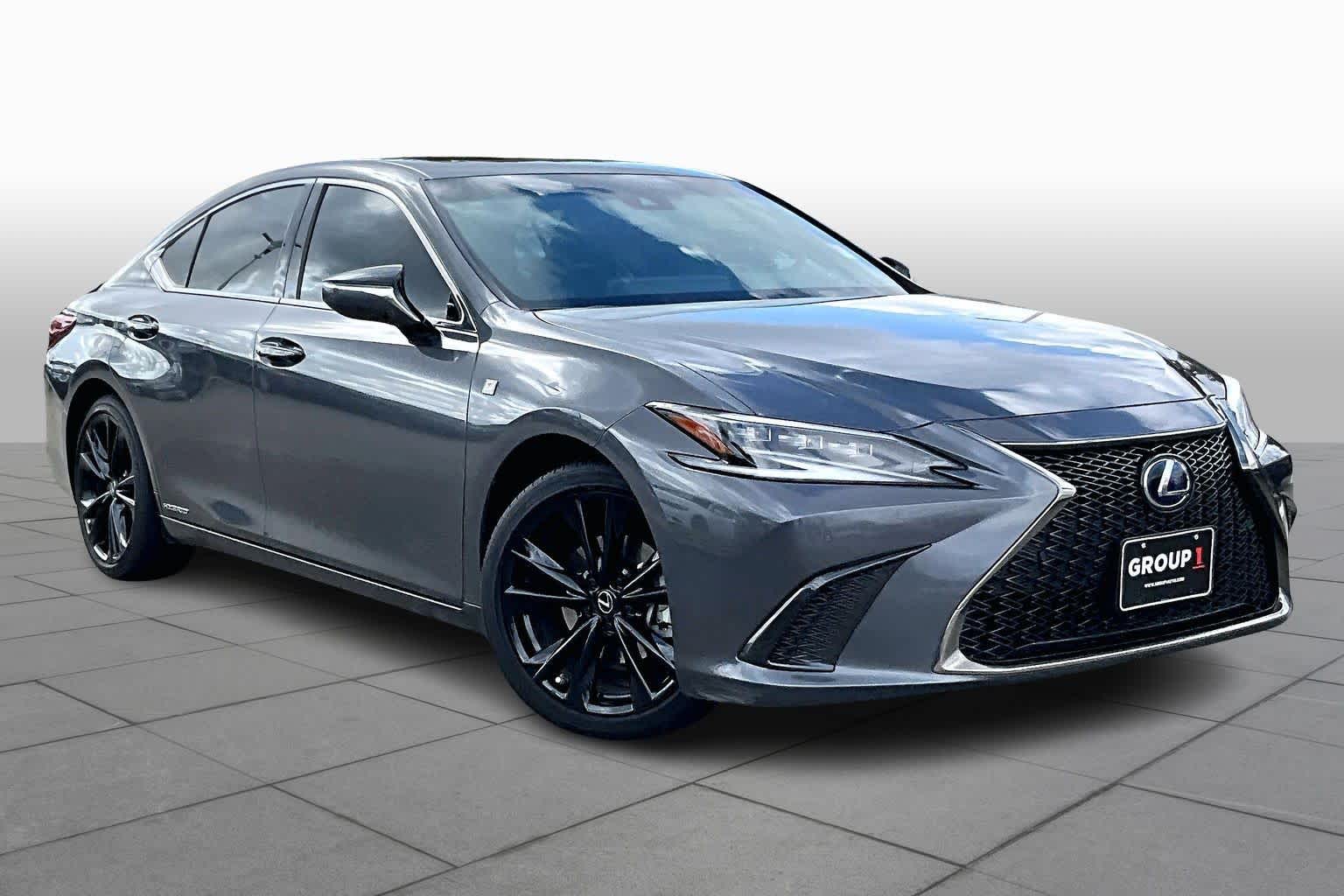 2022 Lexus ES F SPORT  Cloudburst Gray at Lexus of Clear Lake