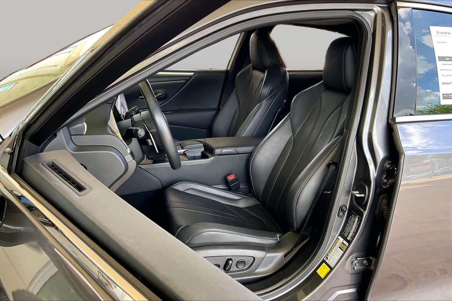 2020 Lexus ES 350 F SPORT  Nebula Gray Pearl at Lexus of Clear Lake