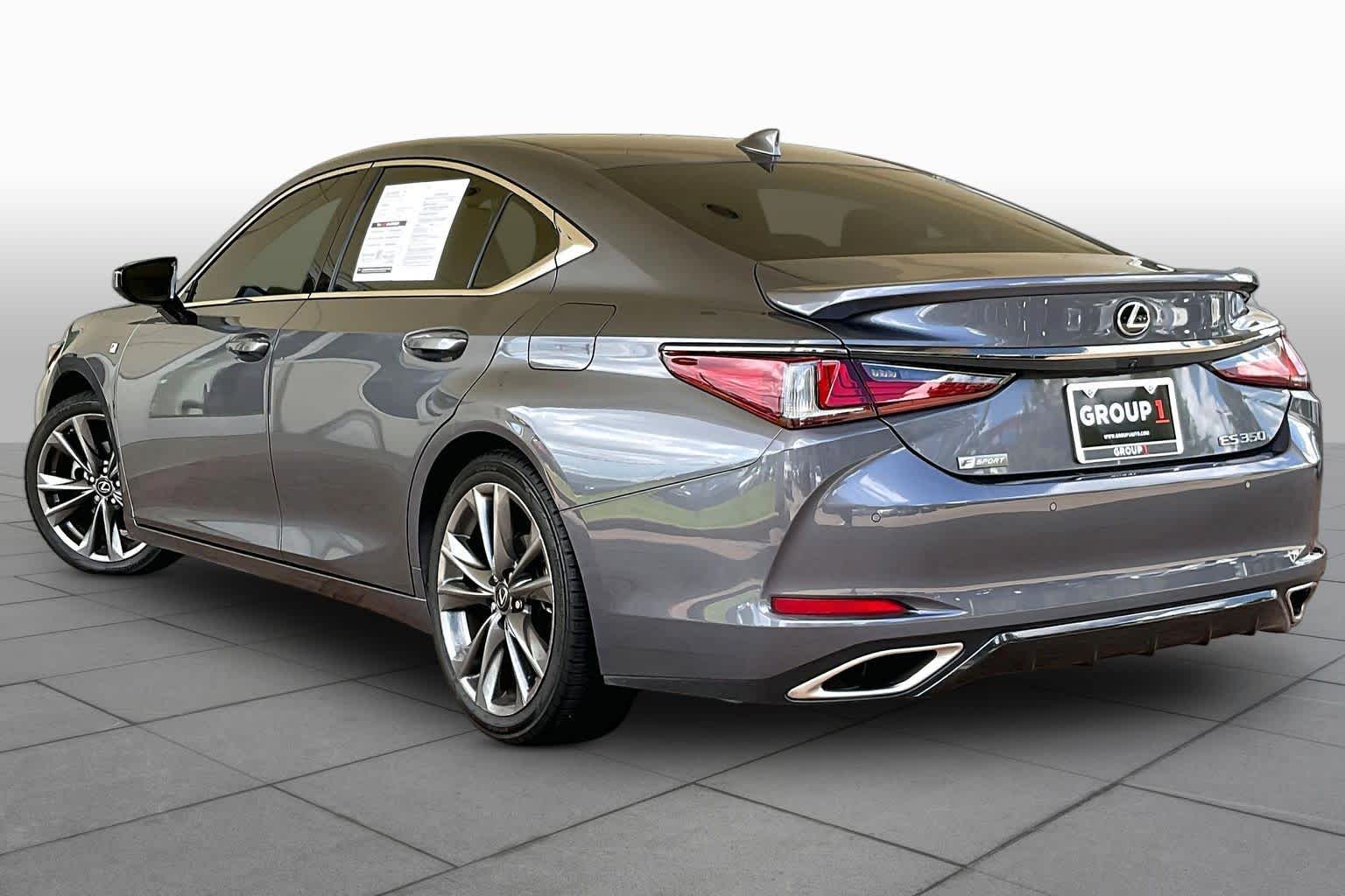 2020 Lexus ES 350 F SPORT  Nebula Gray Pearl at Lexus of Clear Lake