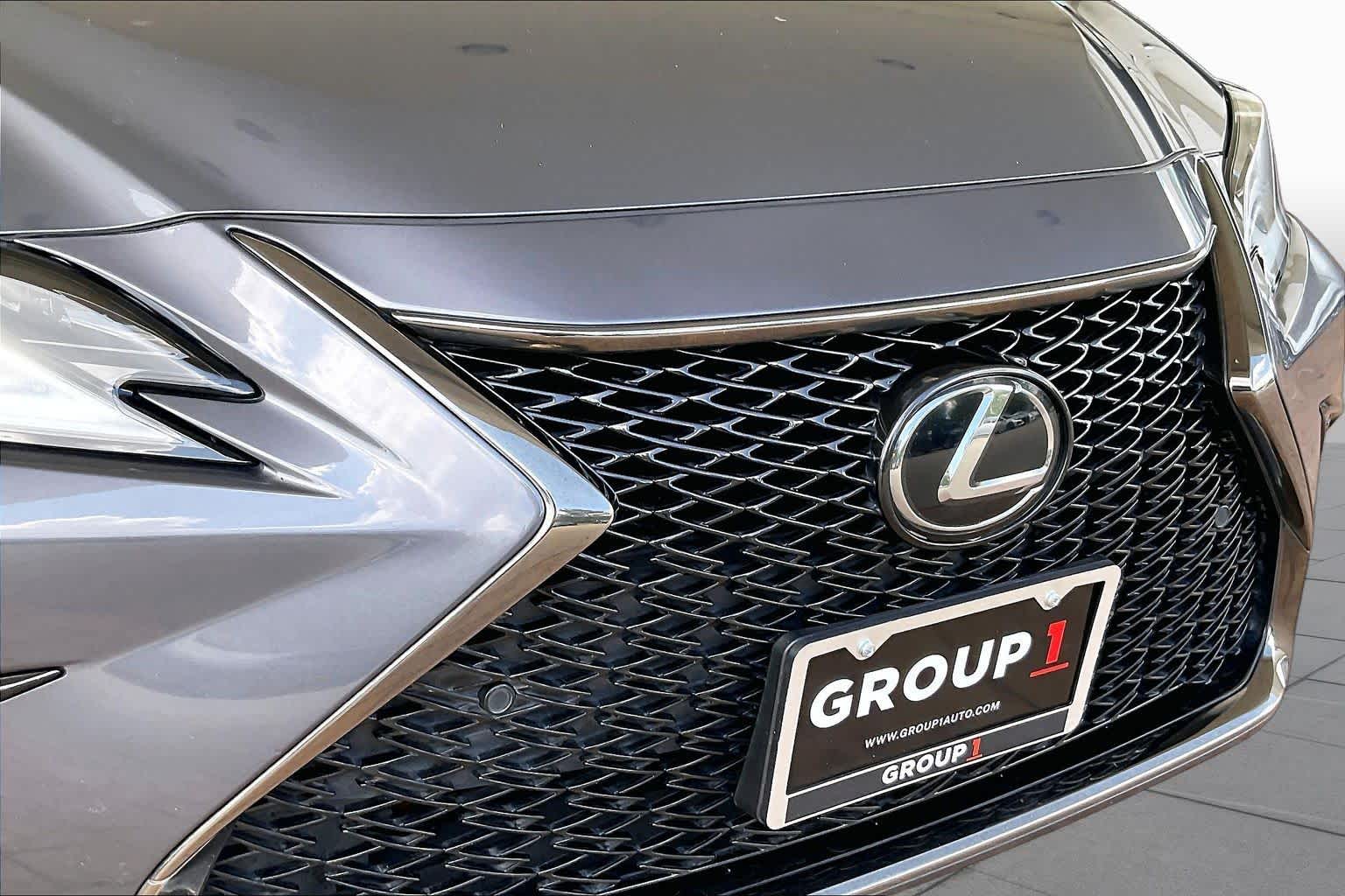 2020 Lexus ES 350 F SPORT  Nebula Gray Pearl at Lexus of Clear Lake