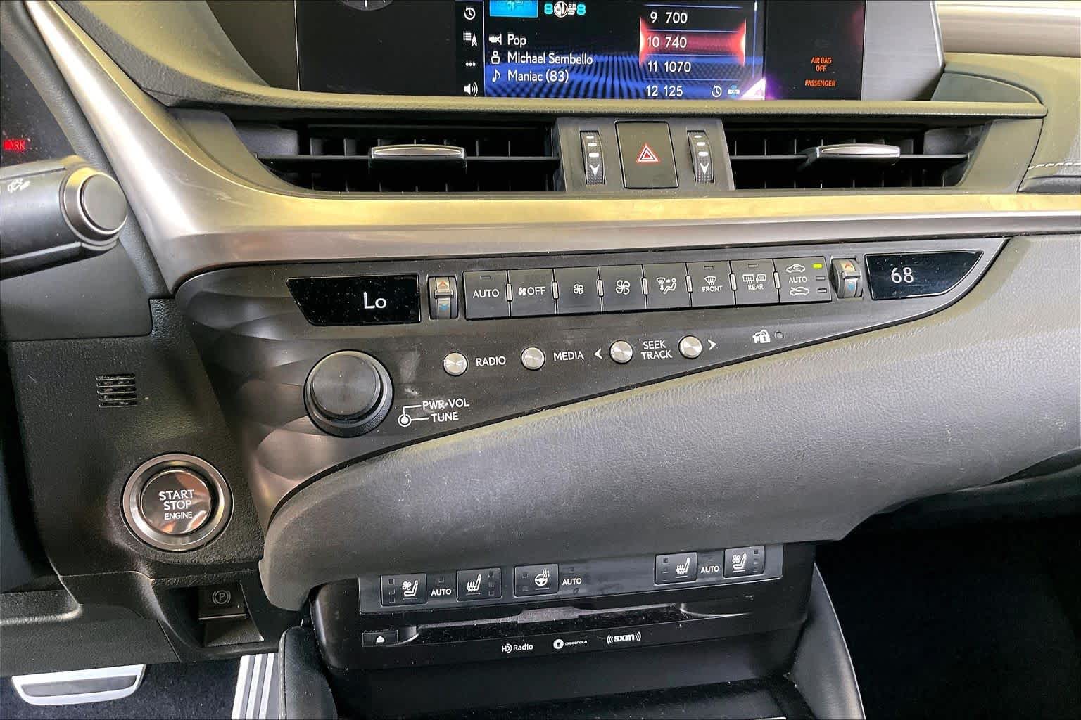 2020 Lexus ES 350 F SPORT  Nebula Gray Pearl at Lexus of Clear Lake
