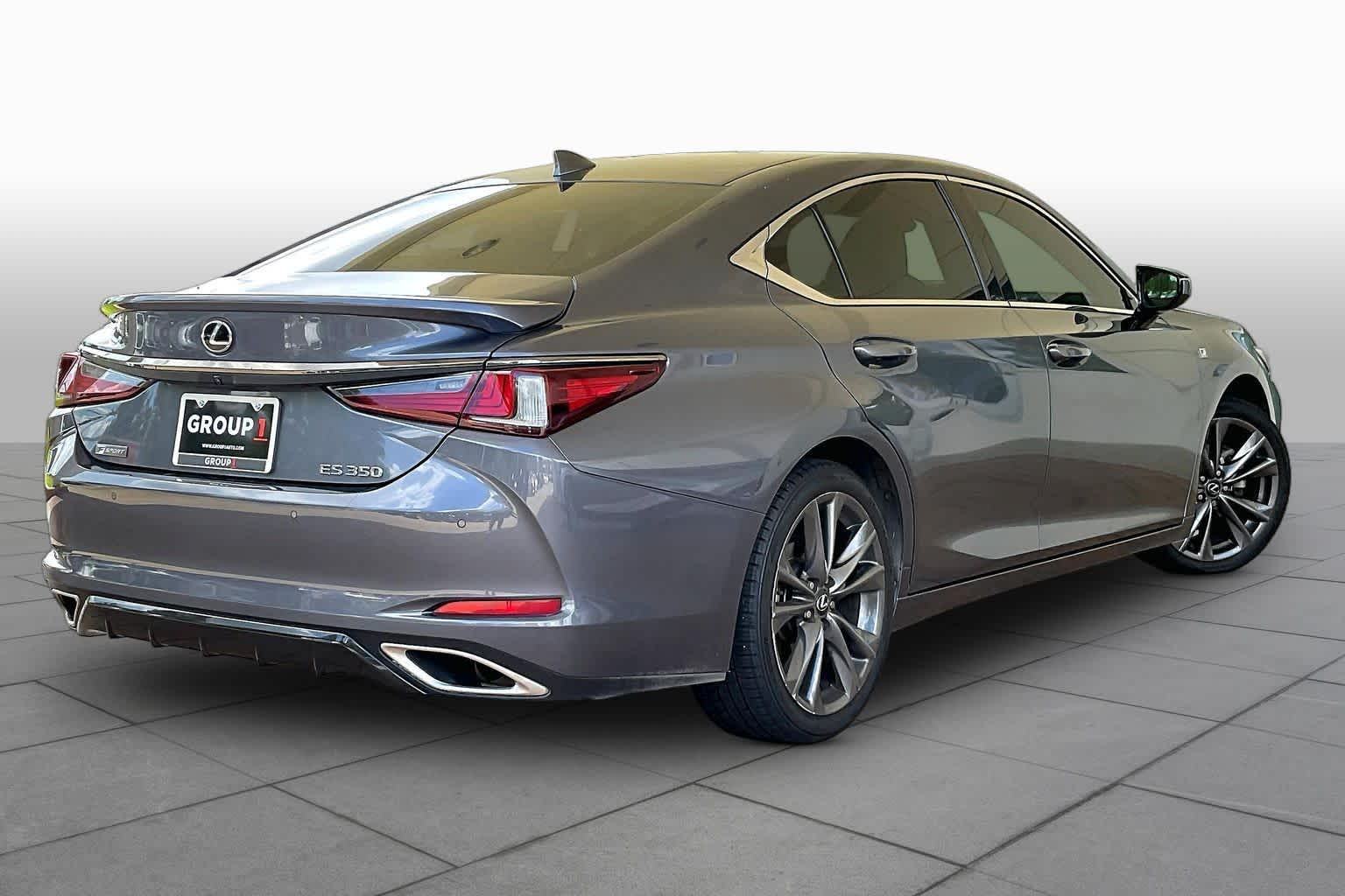 2020 Lexus ES 350 F SPORT  Nebula Gray Pearl at Lexus of Clear Lake