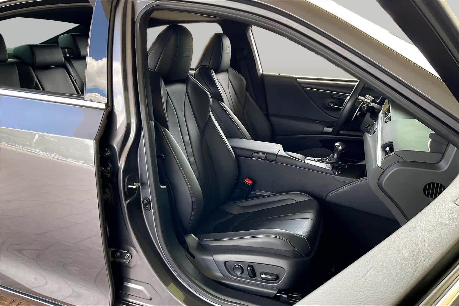 2020 Lexus ES 350 F SPORT  Nebula Gray Pearl at Lexus of Clear Lake