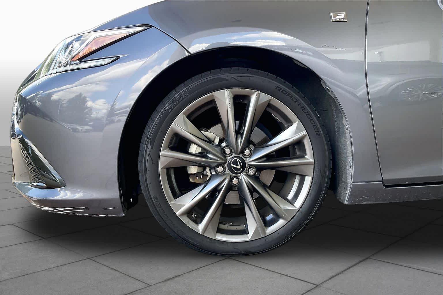 2020 Lexus ES 350 F SPORT  Nebula Gray Pearl at Lexus of Clear Lake