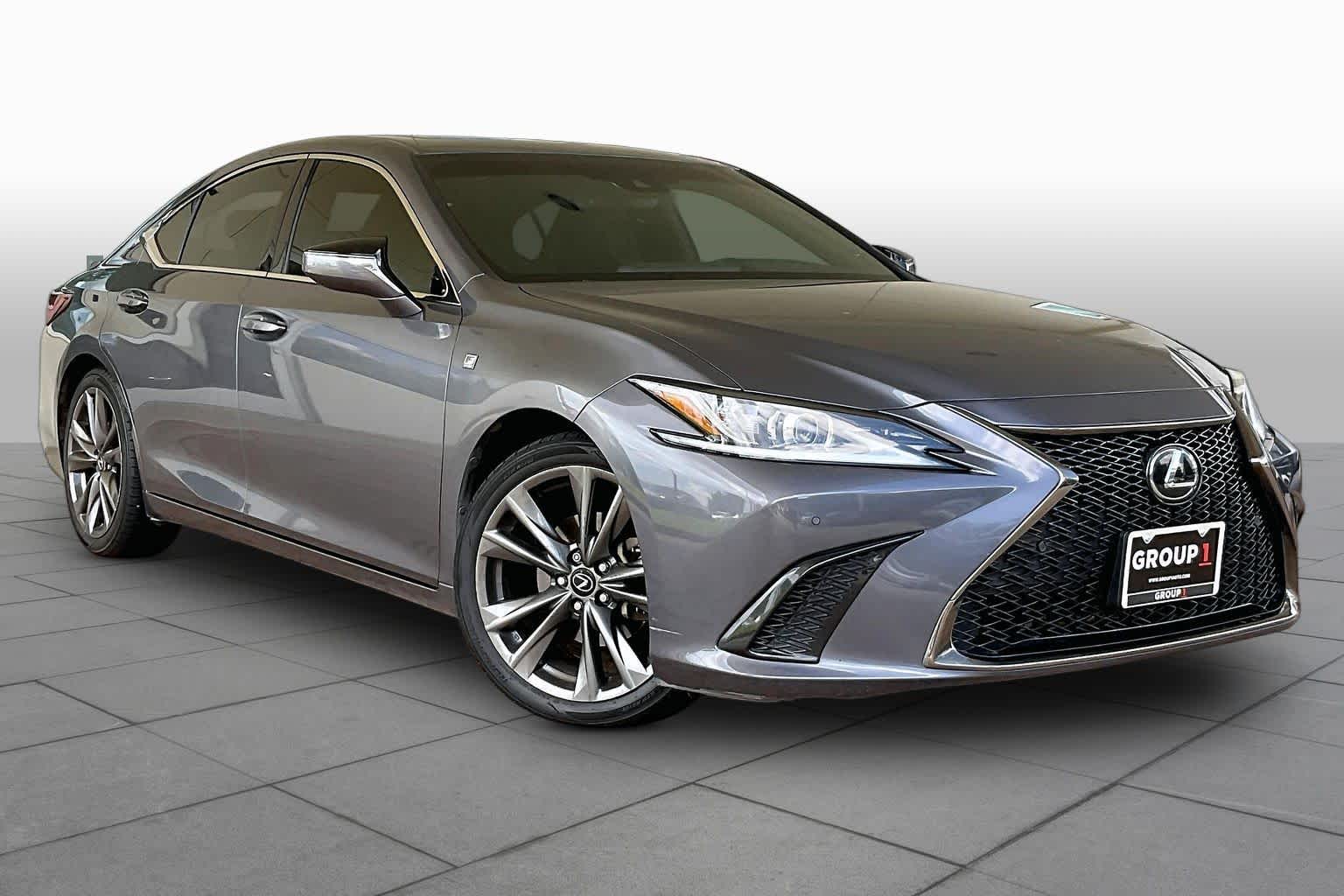 2020 Lexus ES 350 F SPORT  Nebula Gray Pearl at Lexus of Clear Lake