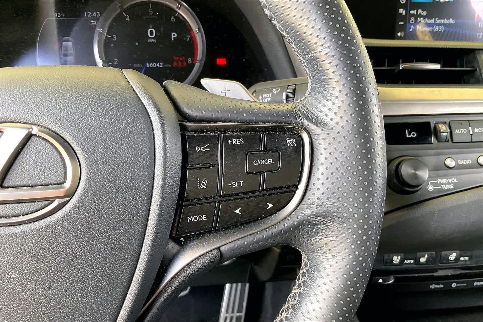 2020 Lexus ES 350 F SPORT  Nebula Gray Pearl at Lexus of Clear Lake