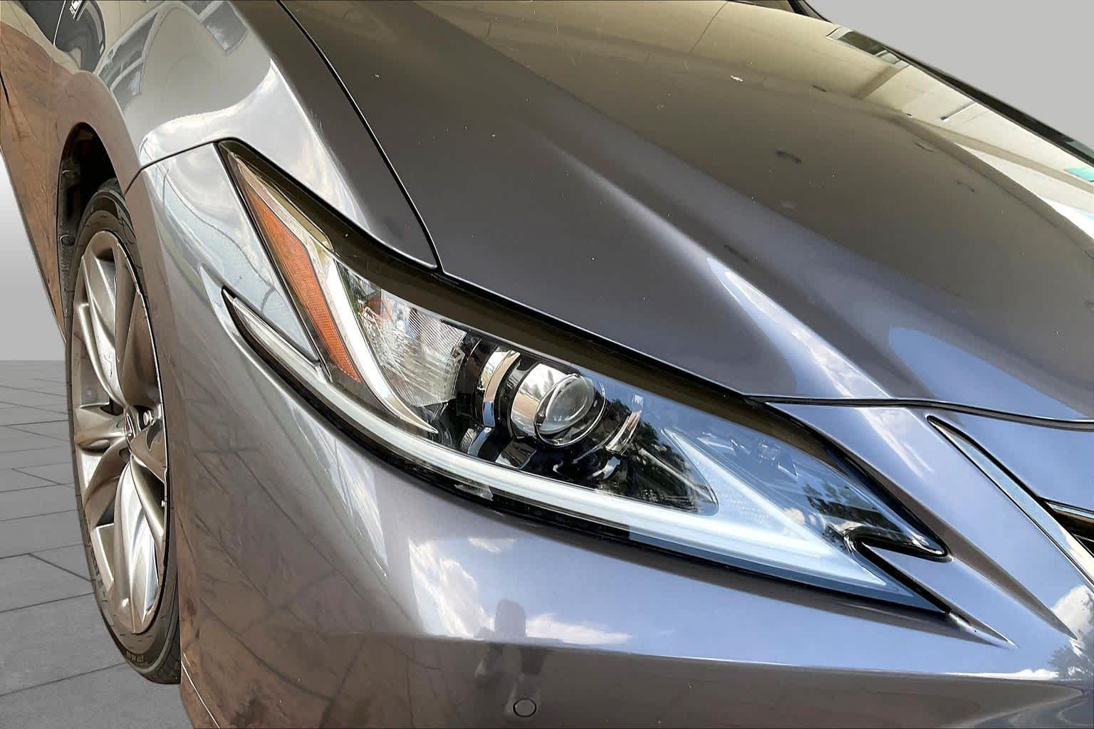2020 Lexus ES 350 F SPORT  Nebula Gray Pearl at Lexus of Clear Lake