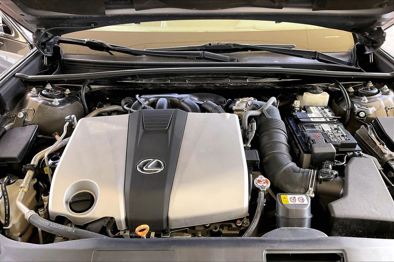 2020 Lexus ES 350 F SPORT  Nebula Gray Pearl at Lexus of Clear Lake