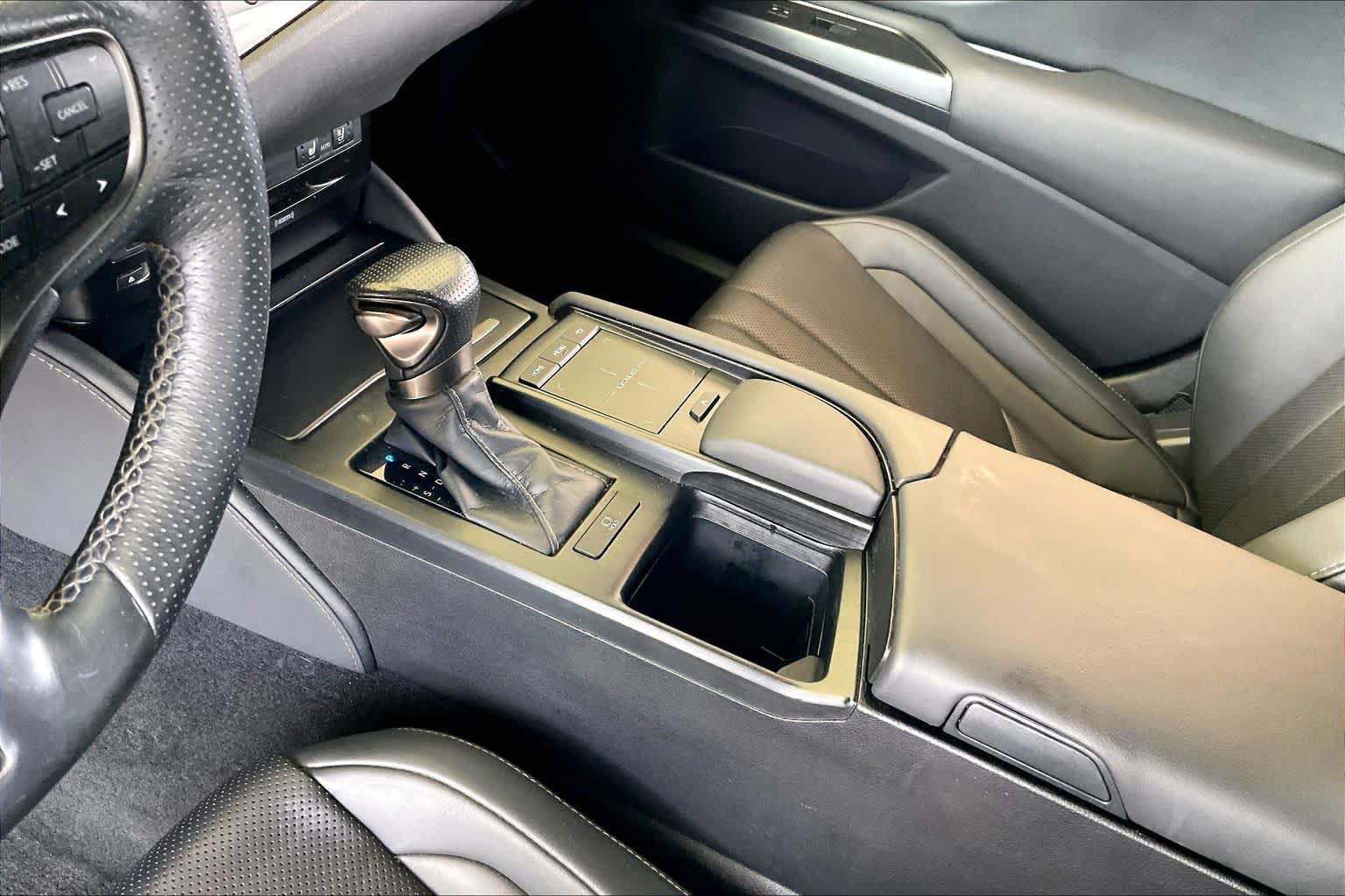 2020 Lexus ES 350 F SPORT  Nebula Gray Pearl at Lexus of Clear Lake