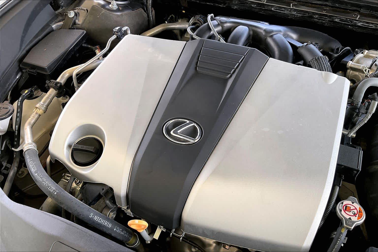 2020 Lexus ES 350 F SPORT  Nebula Gray Pearl at Lexus of Clear Lake