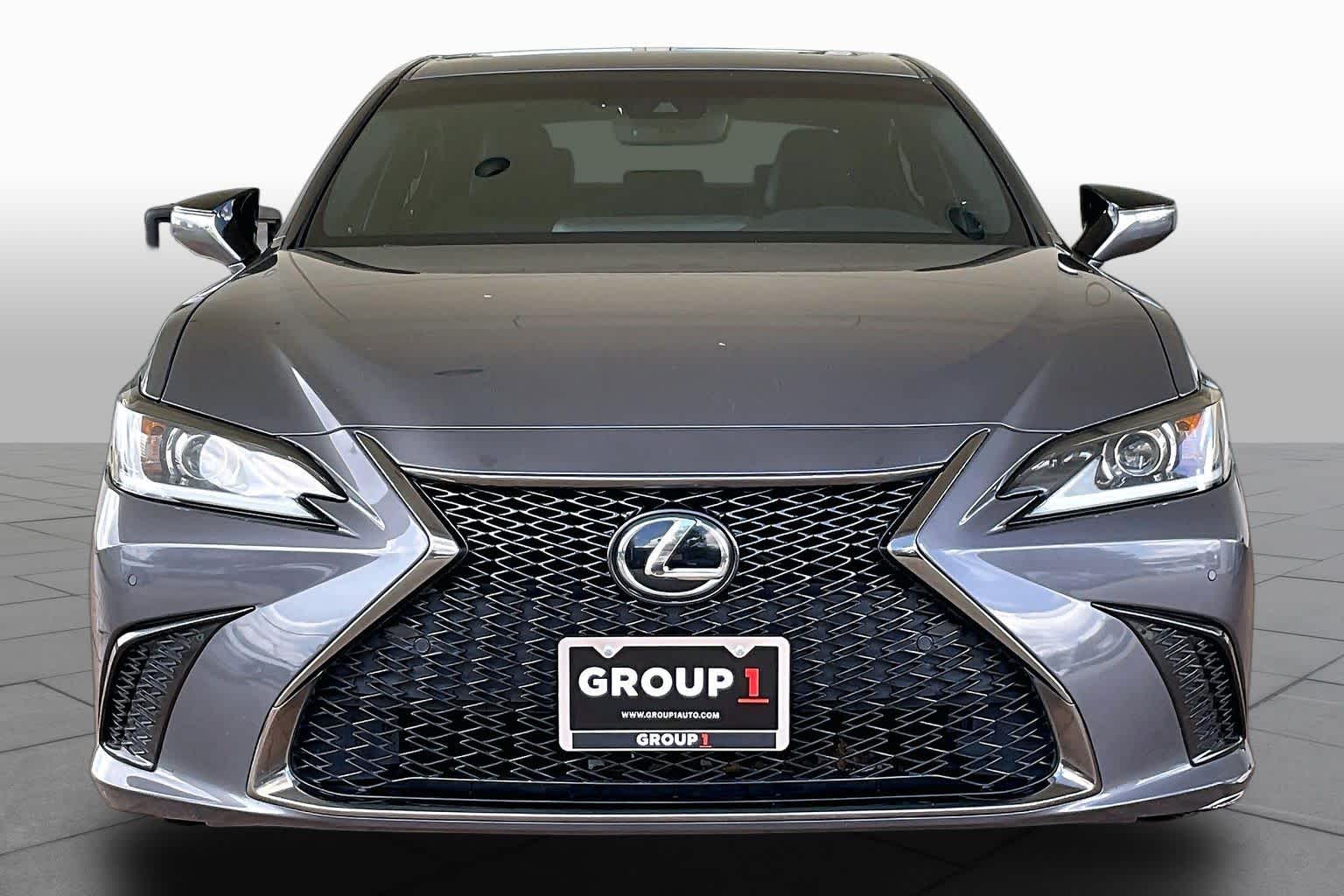 2020 Lexus ES 350 F SPORT  Nebula Gray Pearl at Lexus of Clear Lake