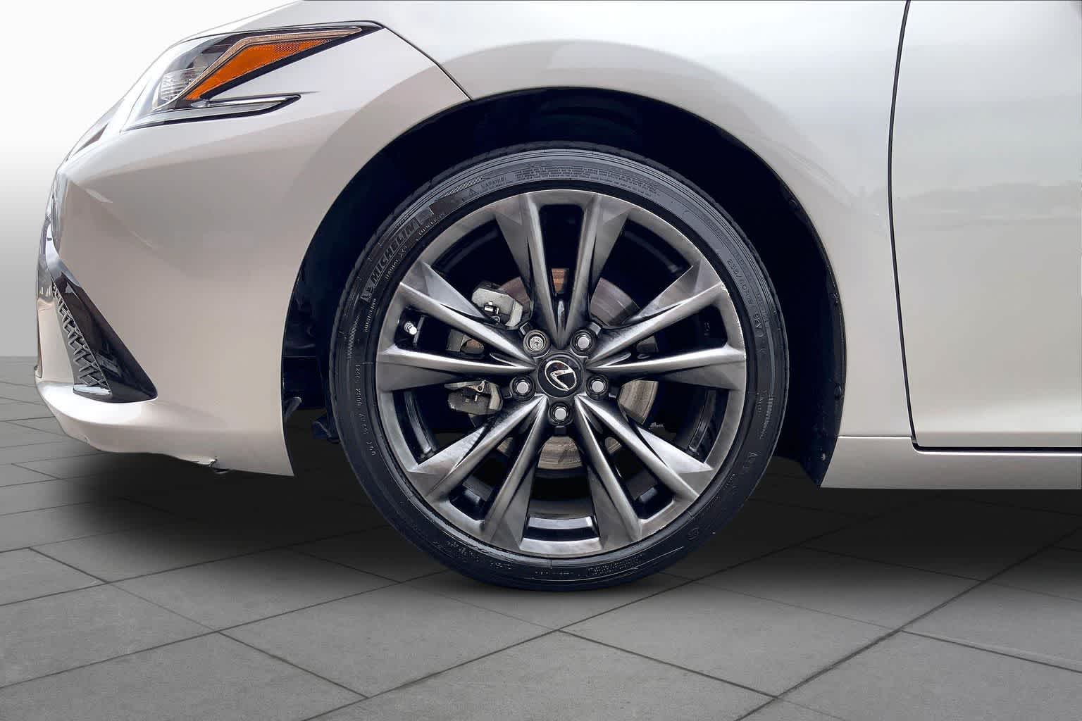 2021 Lexus ES 350 F SPORT  Atomic Silver at Lexus Southwest Houston