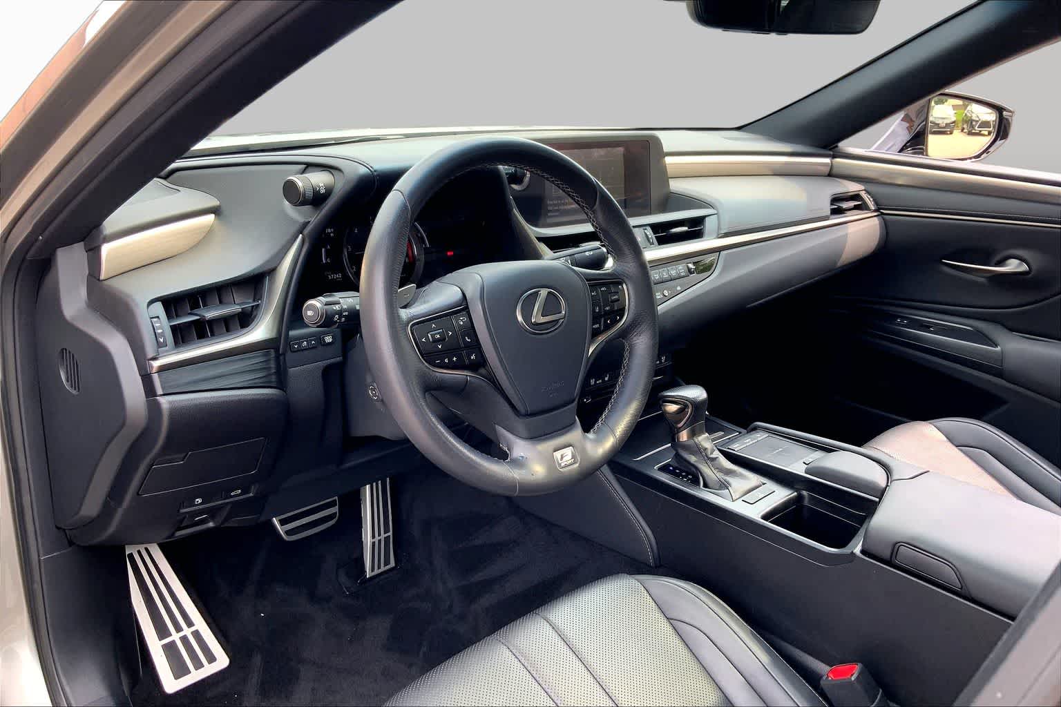 2021 Lexus ES 350 F SPORT  Atomic Silver at Lexus Southwest Houston